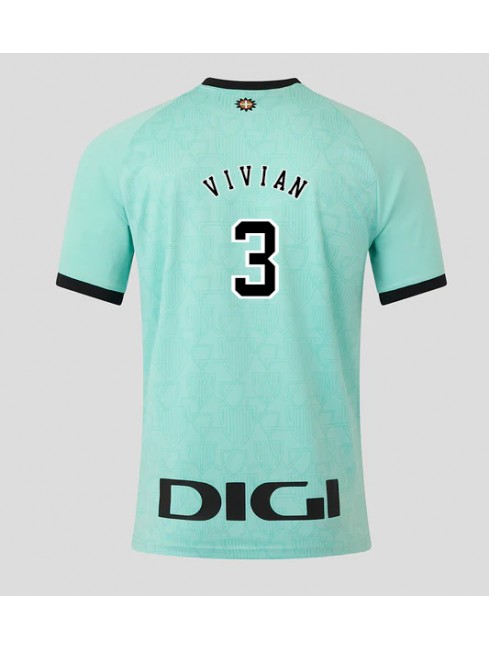 Athletic Bilbao Dani Vivian #3 Replika Tredje Kläder 2025-26 Kortärmad Athletic Bilbao Dani Vivian #3 Replika Tredje Kläder 2025-26 Kortärmad